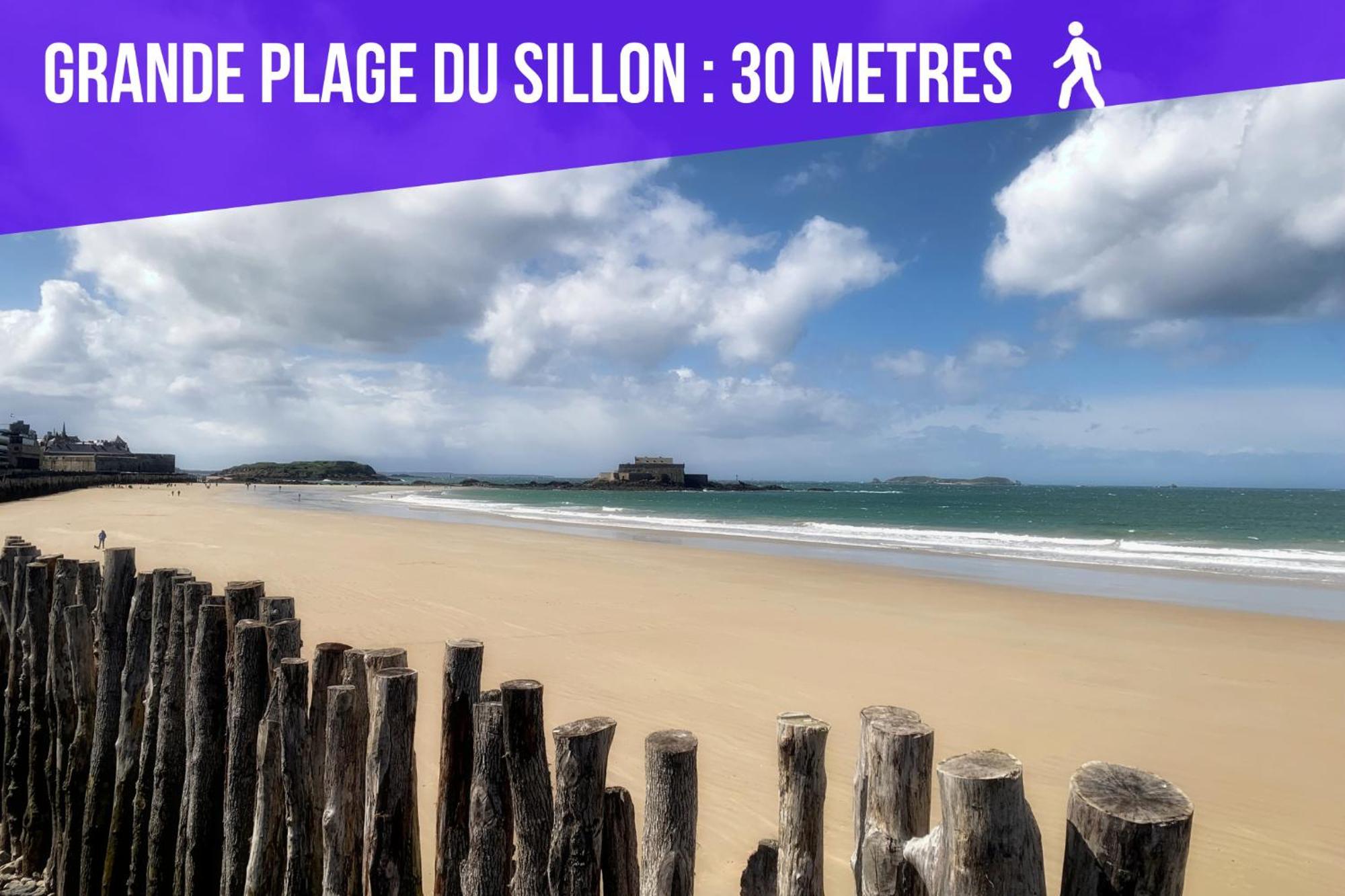 Escalier 16 - 30 M Plage Du Sillon - Proche Intra Saint-Malo Exterior photo